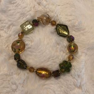 Premier Designs glass bead bracelet